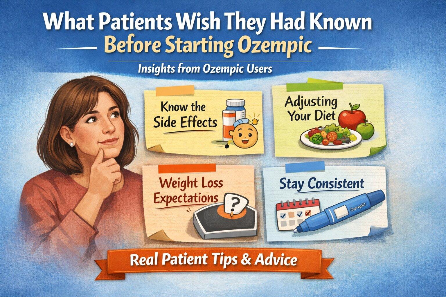 What Patients Wish They Had Known Before Starting Ozempic