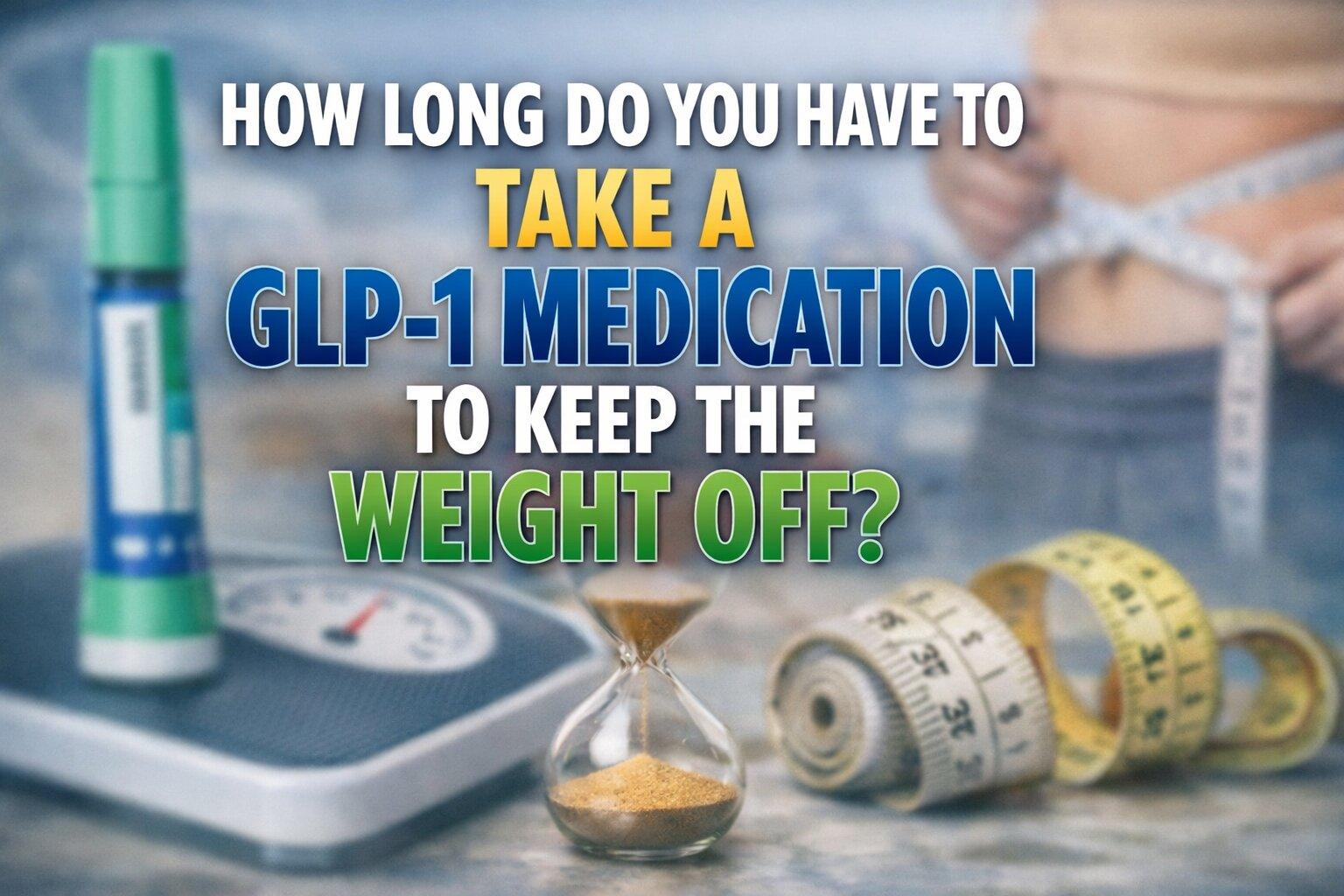 How Long Do You Have to Take a GLP-1 Medication to Keep the Weight Off