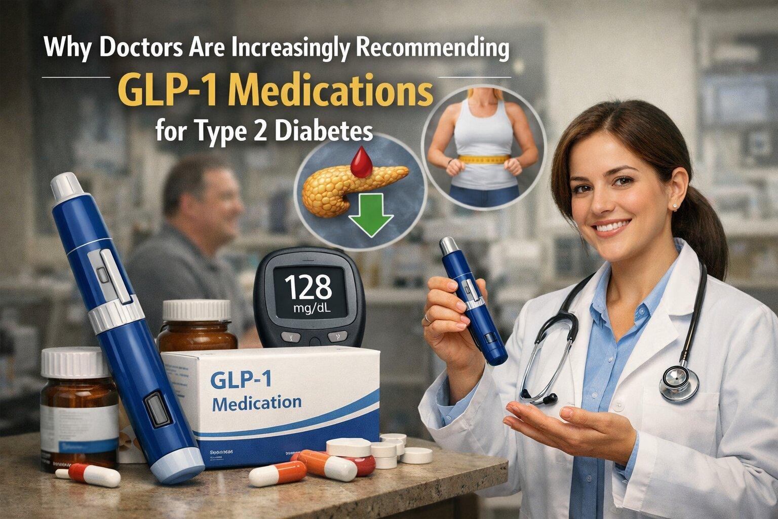Why Doctors Are Increasingly Recommending GLP-1 Medications for Type 2 Diabetes